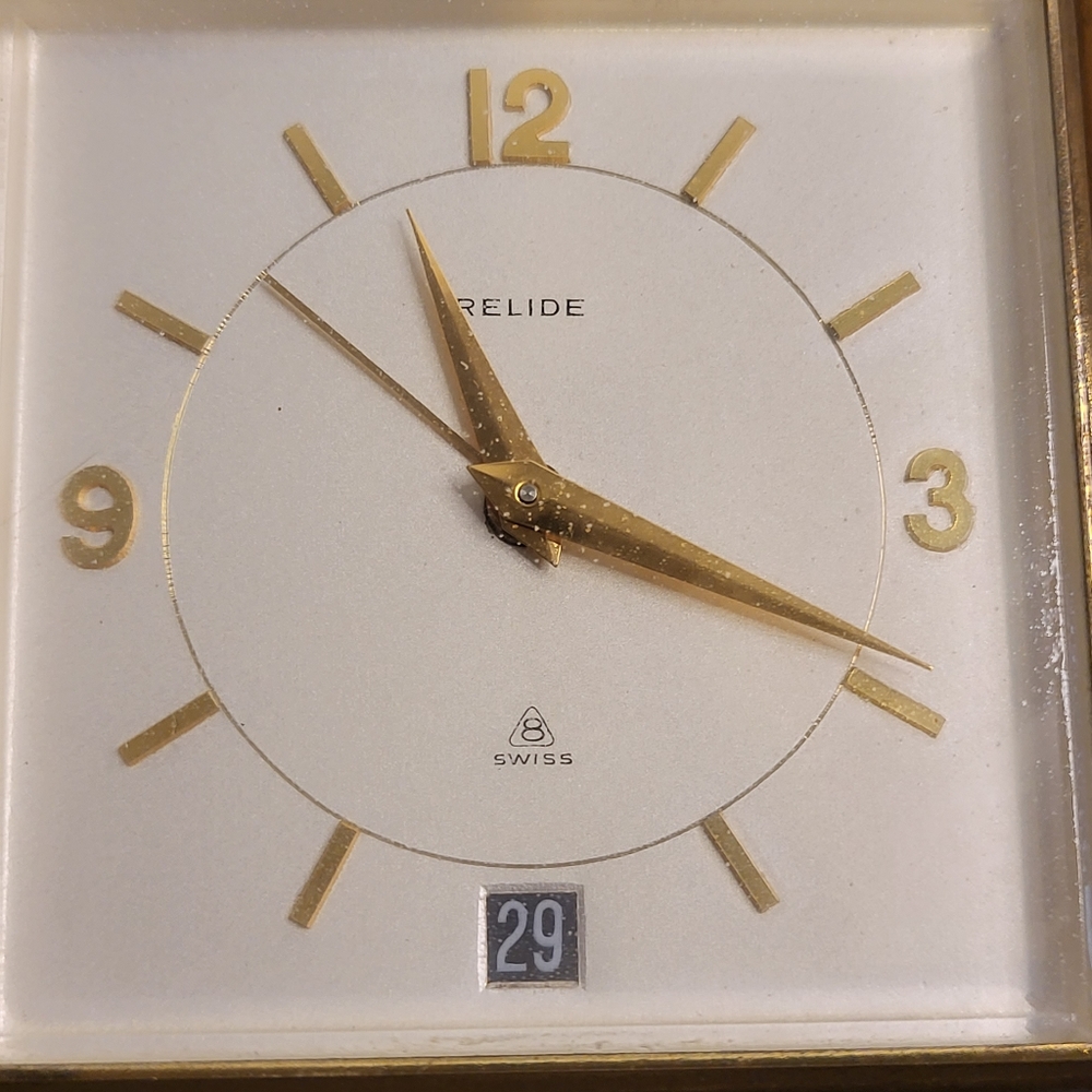 Relide Weather Station Clock 8 Days Imhoff Movement 15 Jewel - Picture 11 of 16
